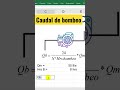 cálculo del Caudal de bombeo #ingenieria #hidráulica