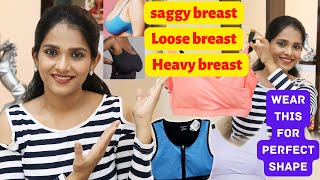 LIFT & FIRM Up SAGGING BREASTS by changing Your BRA👙Best Bras for Sagging Breasts