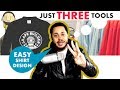 3 BASIC DESIGN TOOLS for EASY & COOL T SHIRT DESIGNS | Adobe Illustrator Tutorial [T Shirt Tuesday]