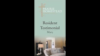 Real Resident Testimonial: Mary’s Journey at Prairie Homestead Senior Living in Wichita, KS!