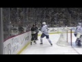 dion phaneuf roughing up sidney crosby leafs vs pens nov 27th 2013 hd