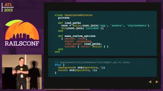 RailsConf 2015 - Dynamically Sassy