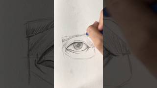 How to draw eye like an artist #drawing #sketch #howtodraw #shorts