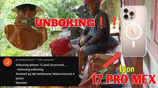 HP ANYARE ANDI TEKO❗❗UNBOXING IPON 17 PROMEX😂😂