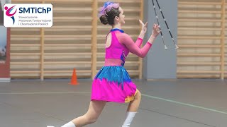 2 x BATON  SOLO JUNIORKI - SARA KLIMCZAK - DALIA - PODDĘBICE - SMTiChP / Sulejów 2024 | PL