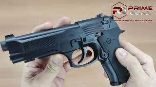 Pistola Airgun Beretta M9 6mm Co2 Wingun 302