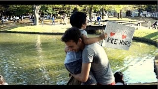 FREE HUGS (フリー・ハグズ ) in JAPAN (Tokyo)