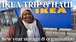 A NEW YEAR TRIP TO IKEA & HAUL | HOME STORAGE & ORGANISATION 2023