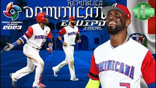 TM Sport. El equipo ideal de la Republica Dominicana para el Clásico Mundial de beisbol 2023.