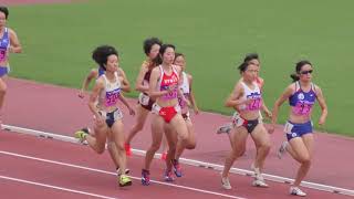 2019 日本インカレ陸上 女子 800m 予選3組