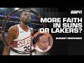 Stephen A. RESPONDS to Kevin Durant 👀 + Are you higher on the Lakers or Suns? | First Take