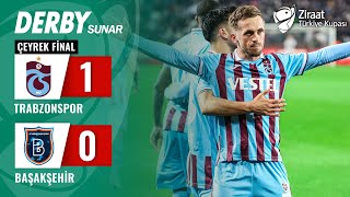 Trabzonspor 1-0 Başakşehir MAÇ ÖZETİ (Ziraat Türkiye Kupası Çeyrek Final ) / 28.02.2024