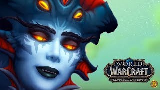 Azshara Raises Nazjatar (2019) Cinematic - All Cutscenes - 8.2 WoW: BFA [Pre-Shadowlands Lore]