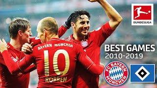 FC Bayern München vs. Hamburger SV  9-2 | The Best Games of the Decade 2010-2019
