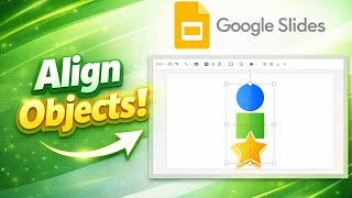 How to Align Objects Perfectly in Google Slides