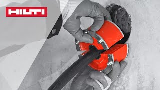 HOW TO install Hilti CFS-T RR and CFS-T RRS cable transit systems