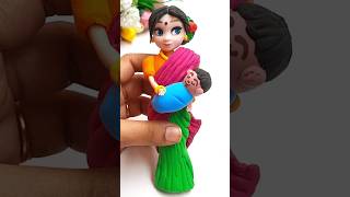 Mother's Day🤱❤️Special 👉Mother Sculpture With Super Clay💃💃Old Barbie Doll Makeover To Village Mom🧑‍🍼