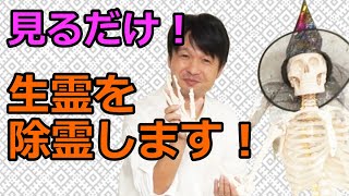 動画を見るだけで生霊が除霊され心と体が快調になります。氣幸師はこのように除霊します。