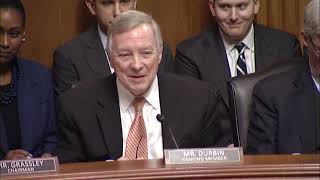 DURBIN QUESTIONS WITNESSES AT SENATE JUDICIARY COMMITTEE HEARING ON THE FENTANYL CRISIS