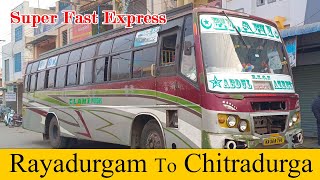 Rayadurgam To Chitradurga Elahi Bus | Rayadurgam To Bellary Elahi Bus