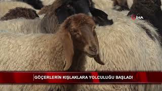 Göçerlerin kışlaklara yolculuğu başladı