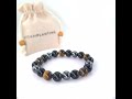 Triple Protection - Tiger's Eye Obsidian Hematite Bracelet