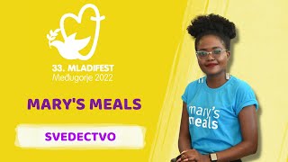 33. MLADIFESTE SVEDECTVO: Mary's Meals