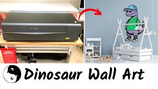 How to Make Awesome DIY Dinosaur Wall Art with the xTool P2 Laser