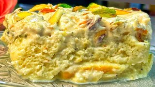 10 Minutes Cold Dessert Recipe🔥Quick \u0026 Easy Dessert No Oven No Butter | Dessert That Melts In Mouth