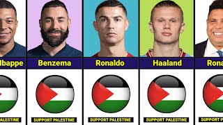 Best Footballers Who SUPPORT Palestine