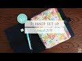 August 2019 Planner Set Up | A5 Filofax Original