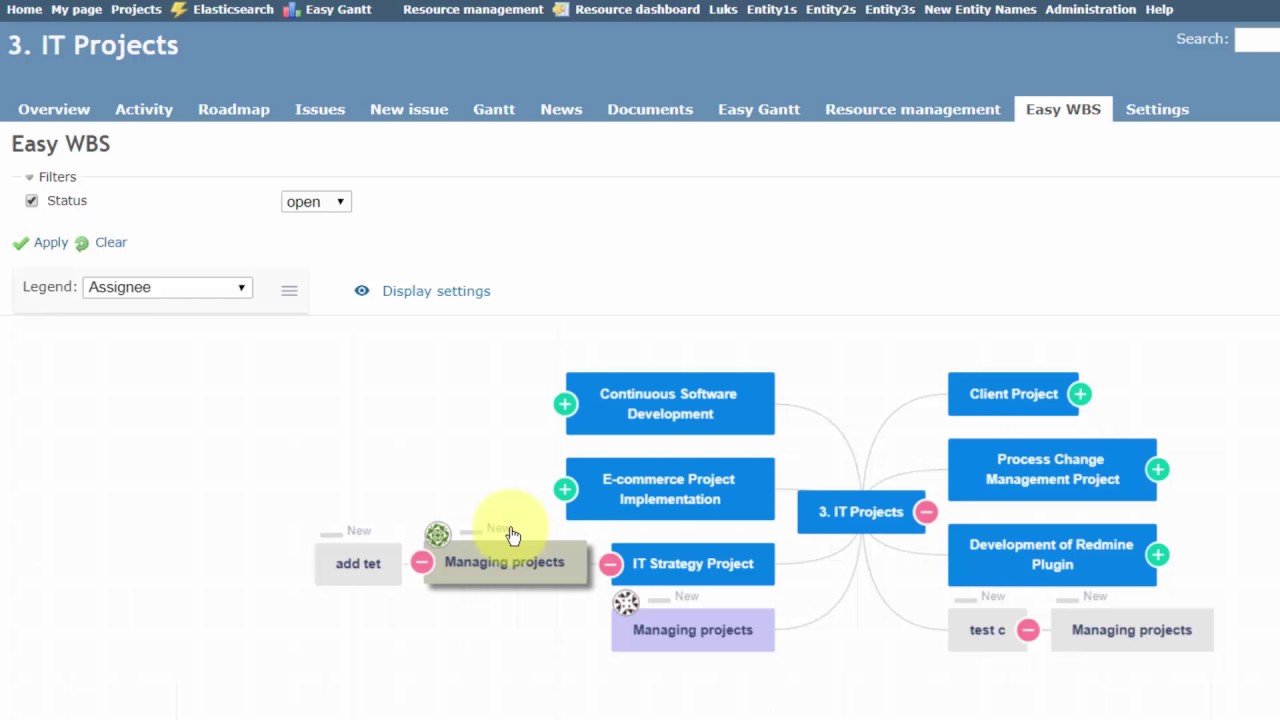 Redmine Work Breakdown Structure Redmine Wbs Plugin 2017