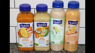 Naked Juice: Mighty Mango, Piña Colada, Key Lime \u0026 Orange Vanilla Crème Review