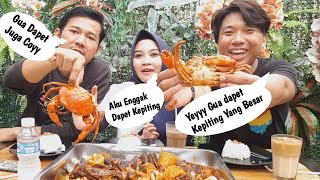 SEAFOOD MURAH DI PALEMBANG || 1xxx RB? BISA MAKAN BER LIMA FT Ricky & Siti