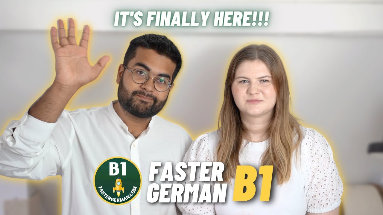 MAJOR ANNOUNCEMENT - Faster German B1 Is Out NOW For EARLY ACCESS ...