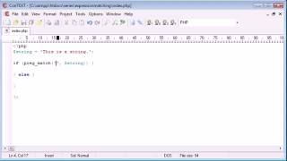 PHP Tutorial # 44 Expression Matching