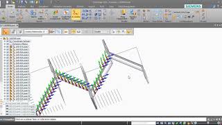 Solid edge frame tutorial #2 ( Ladder Part 2 )