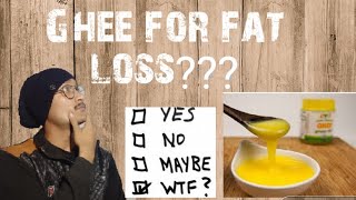 Ghee burns fat ???# for fat losss or weight gain - by Fitness journey