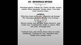 Mchungaji Mpenzi Nyimbo Za Kristo No.105 @wuod_adwen