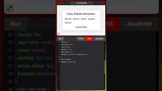 Color Palette Generator | HTML CSS JavaScript