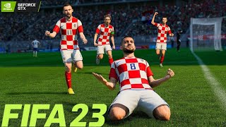 FIFA 23 - Denmark vs Tunisia - World Cup Qatar 2022 | Ryzen 5 5600h GTX 1650