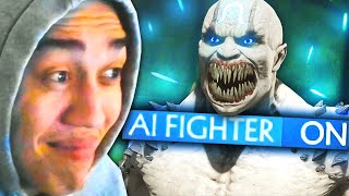 Using AI FIGHTER to Make People RAGE on Mortal Kombat 11!