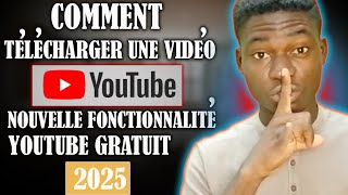 Comment télécharger une video sur youtube(nouvelle fonctionnalité youtube gratuit 2025)