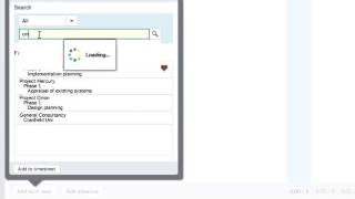 Unit4 Business World (Timesheets): Completing a timesheet