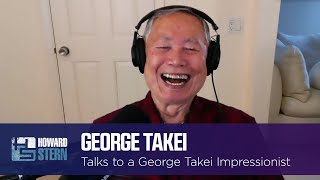 George Takei Cracks Up Talking to a George Takei Impressionist