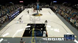 NBA 2k23 Steph Curry hits DEEP shot and announcers go wild!!