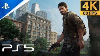 (PS5) Joel Aggressive Kills - Hospital Mission | The Last of Us Remastered (4K 60 FPS)