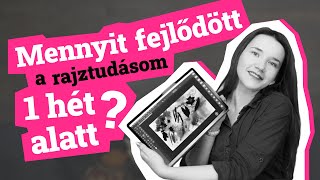 Mennyit fejlődött a rajztudásom 1 HÉT ALATT? ✍