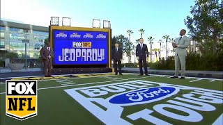 FOX NFL Sunday crew plays football-themed Jeopardy in honor of Alex Trebek | FOX NFL