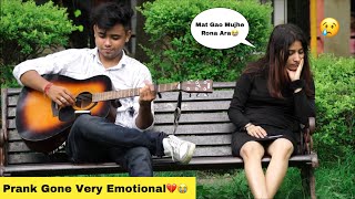 Heart Broken Songs |Prank Gone Very Emotional😭| Randomly Singing With Cute Girl In Public| Jhopdi K